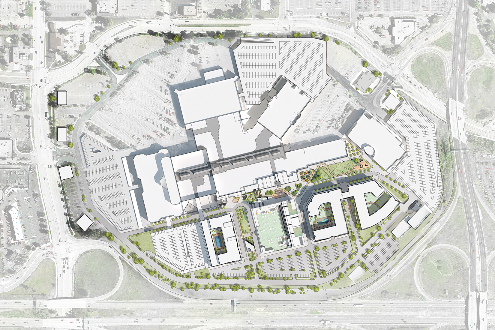 Rosedale Mall Landscape Master Plan – meta-landscapearchitecture.com